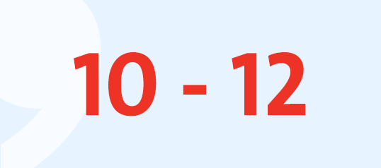 10-12 jaar